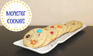 Moist Monster Cookies
