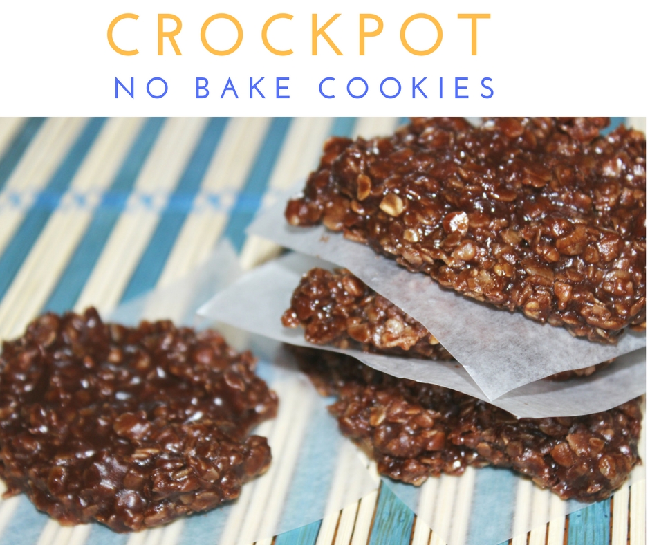Crockpot No Bake Cookies