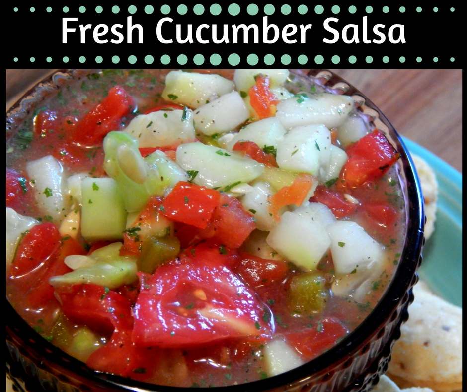 fresh cucumber salsa
